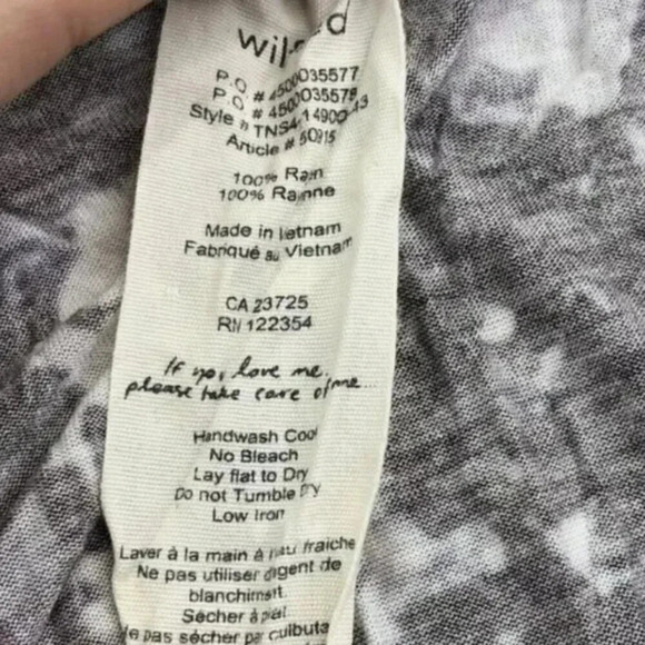 Aritzia Wilfred Long Sleeve Floral Tunic Top - Picture 7 of 7